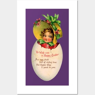 Vintage Easter Egg Posters and Art